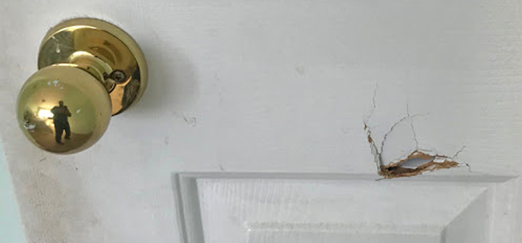interior door hole repair Westminster